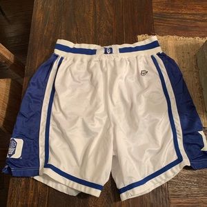 Nike Team Sports Duke University Men’s Basketball Shorts early 1990s.